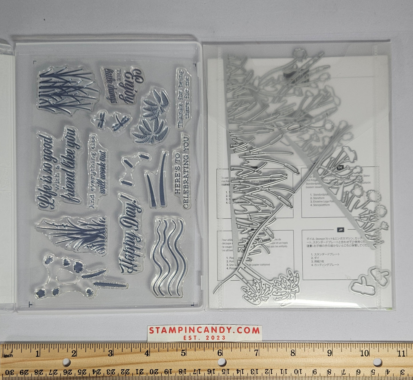 Stampin Up - Friend Like You w/ Friendly Silhouettes Dies