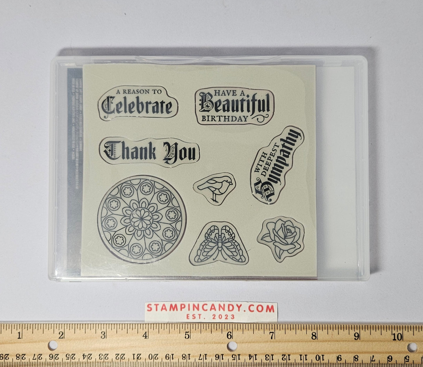 Stampin Up - Painted Glass