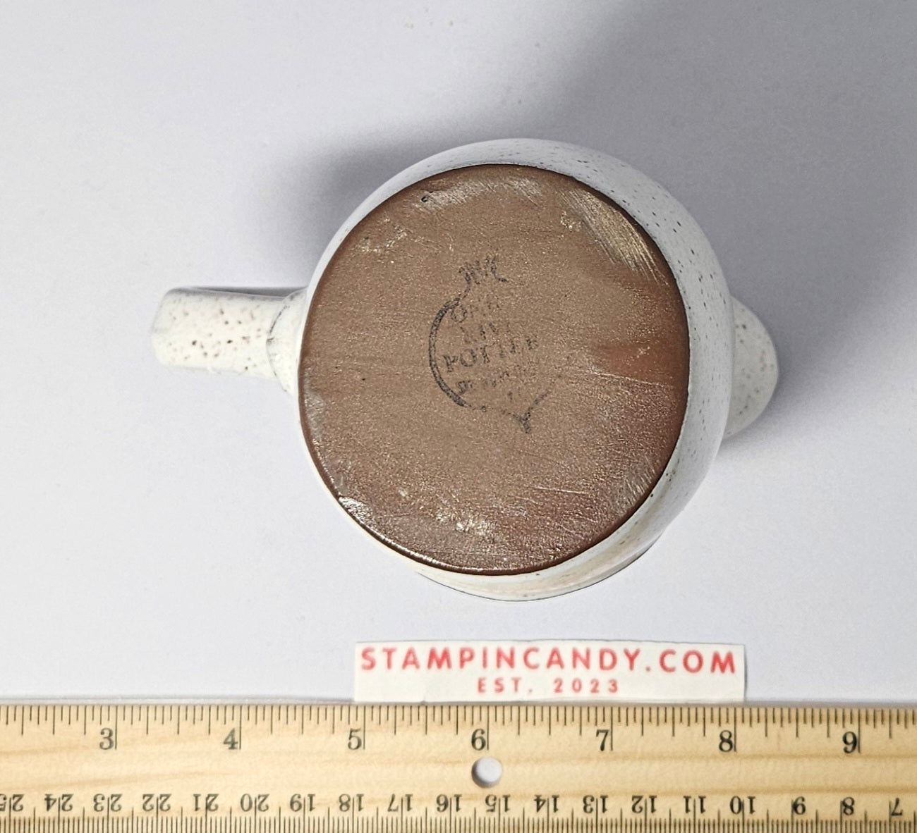 Vintage Onion River Pottery Creamer Pitcher