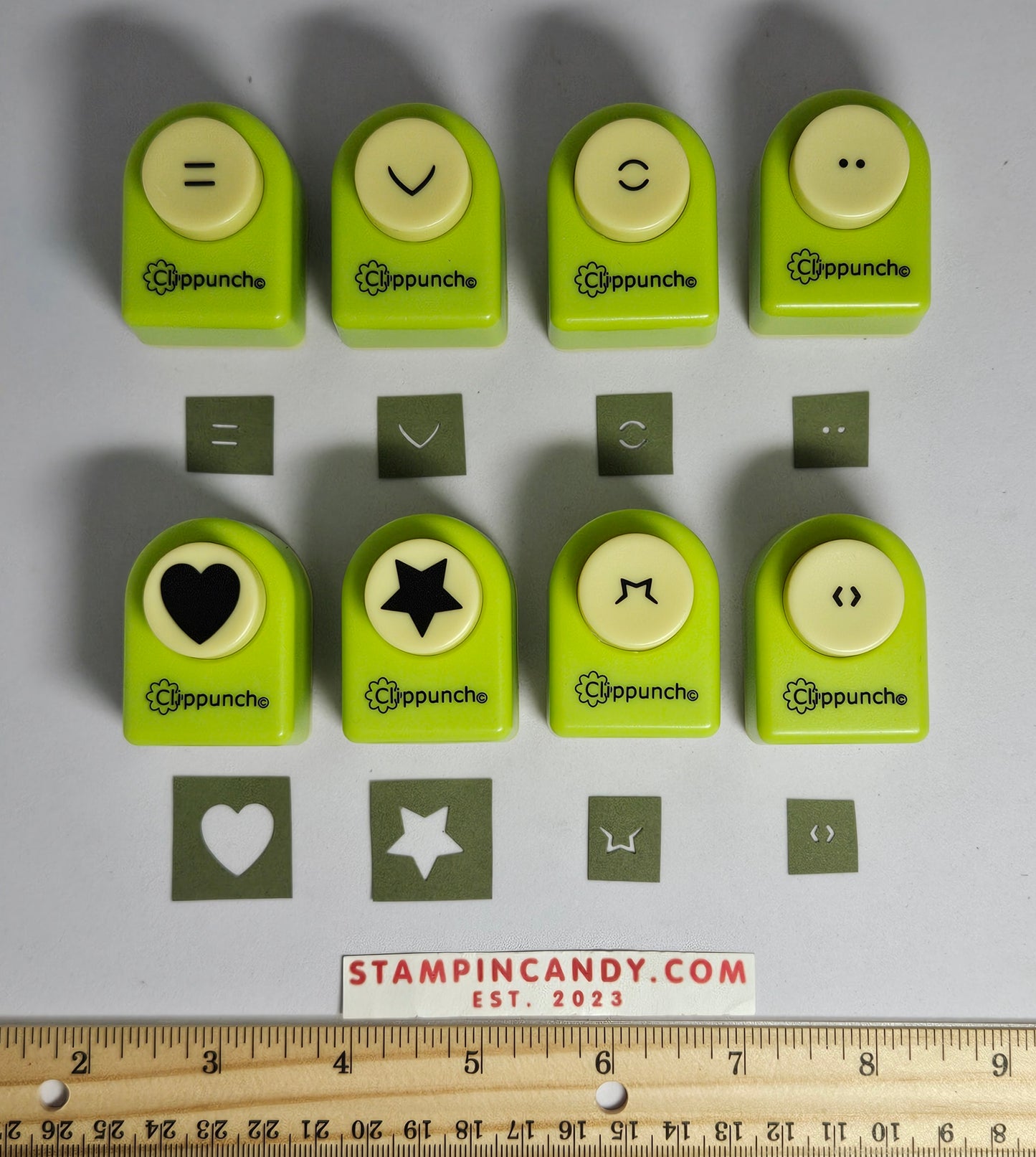 8 Pack of Clippunch Punches