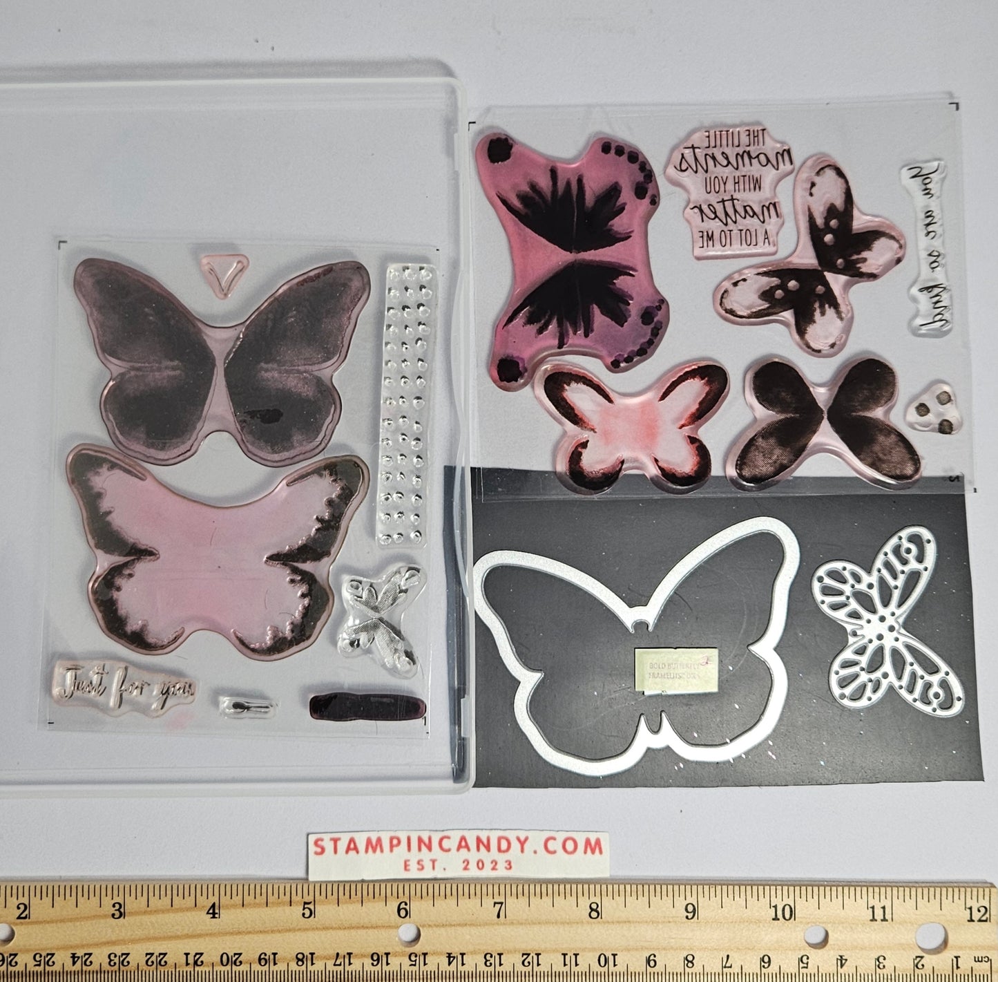 Stampin Up - Watercolor Wings with Bold Butterfly Dies