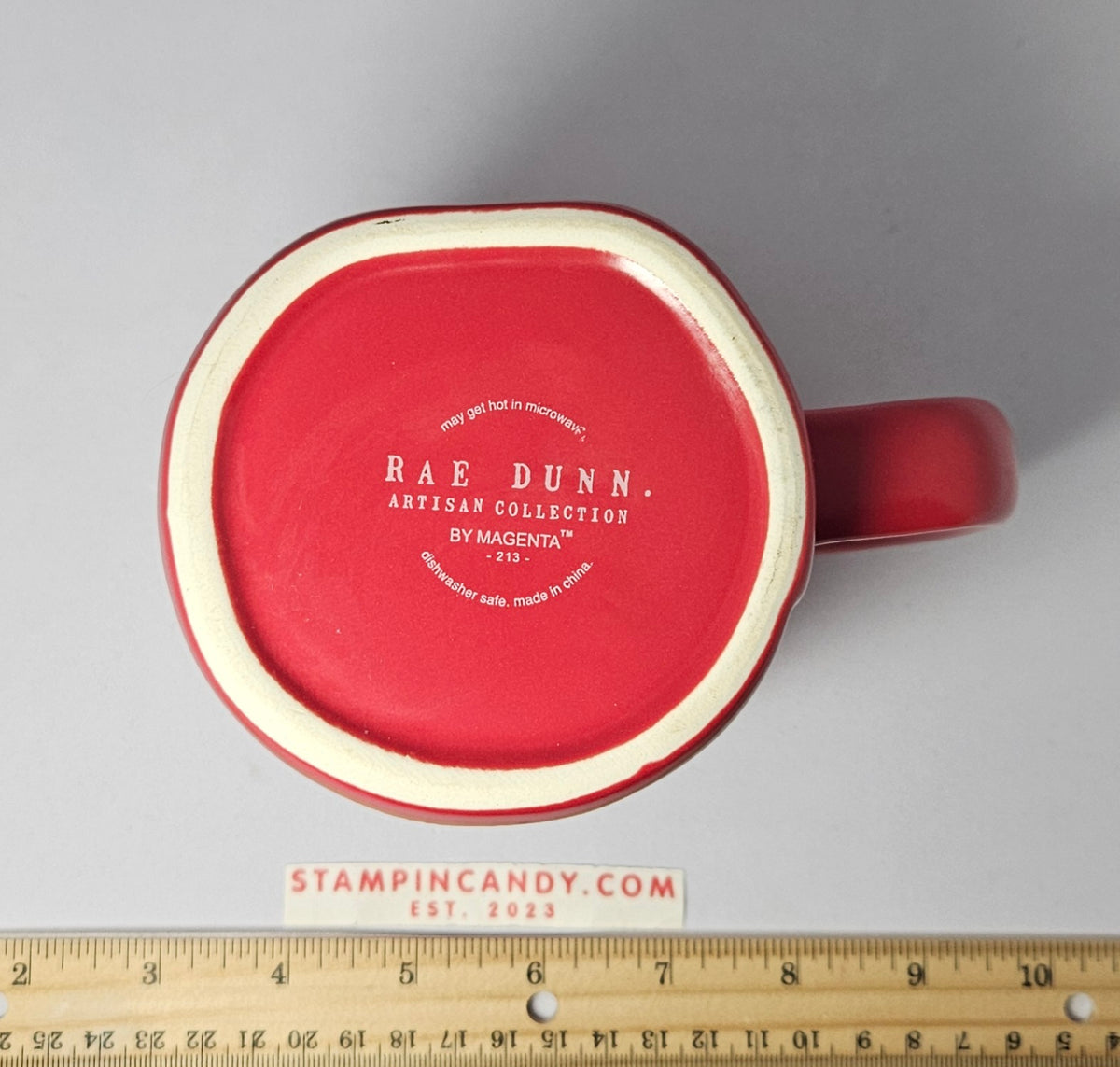 Rae Dunn - "XOXO" Red Mug