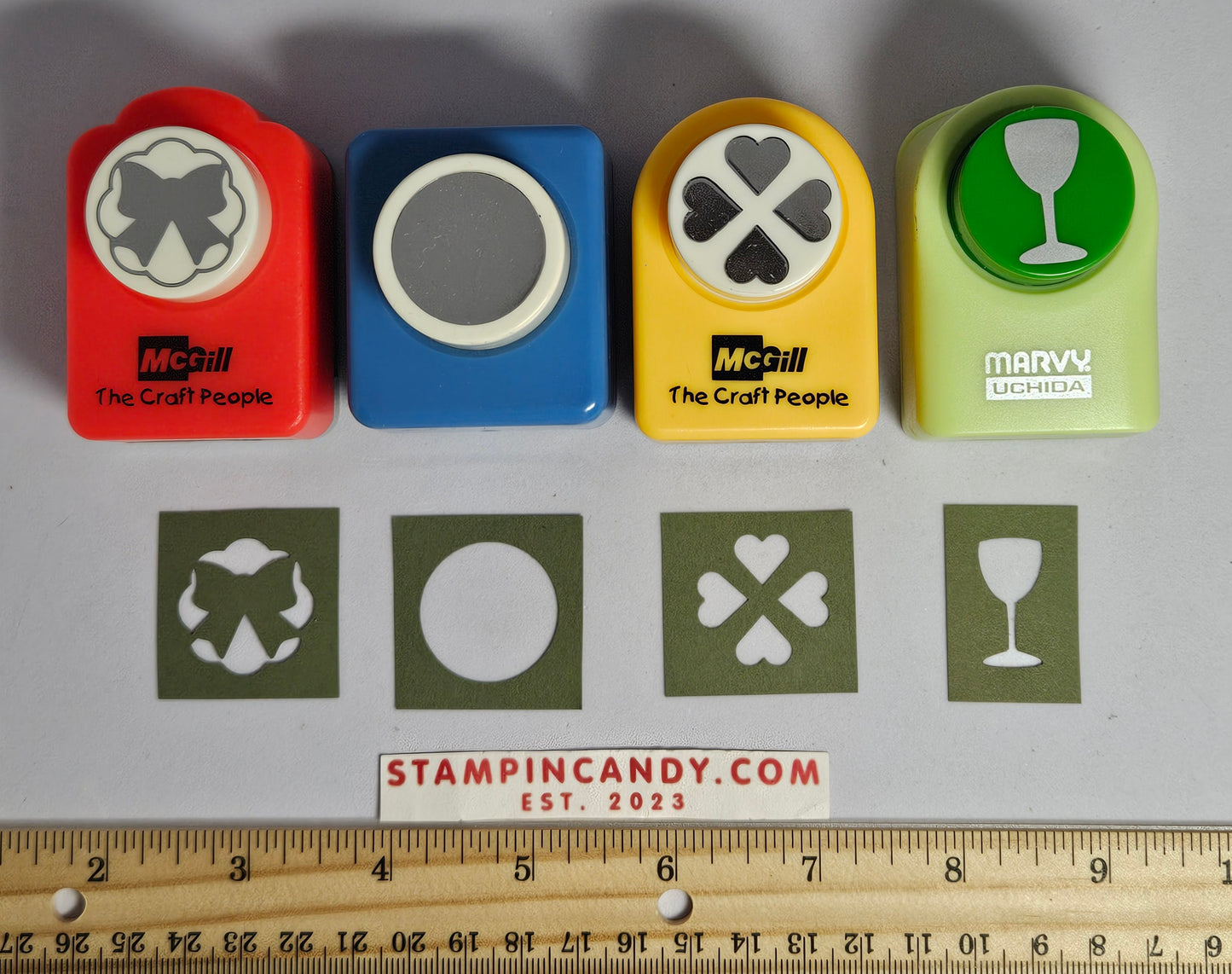 4 Pack of Shape Punches