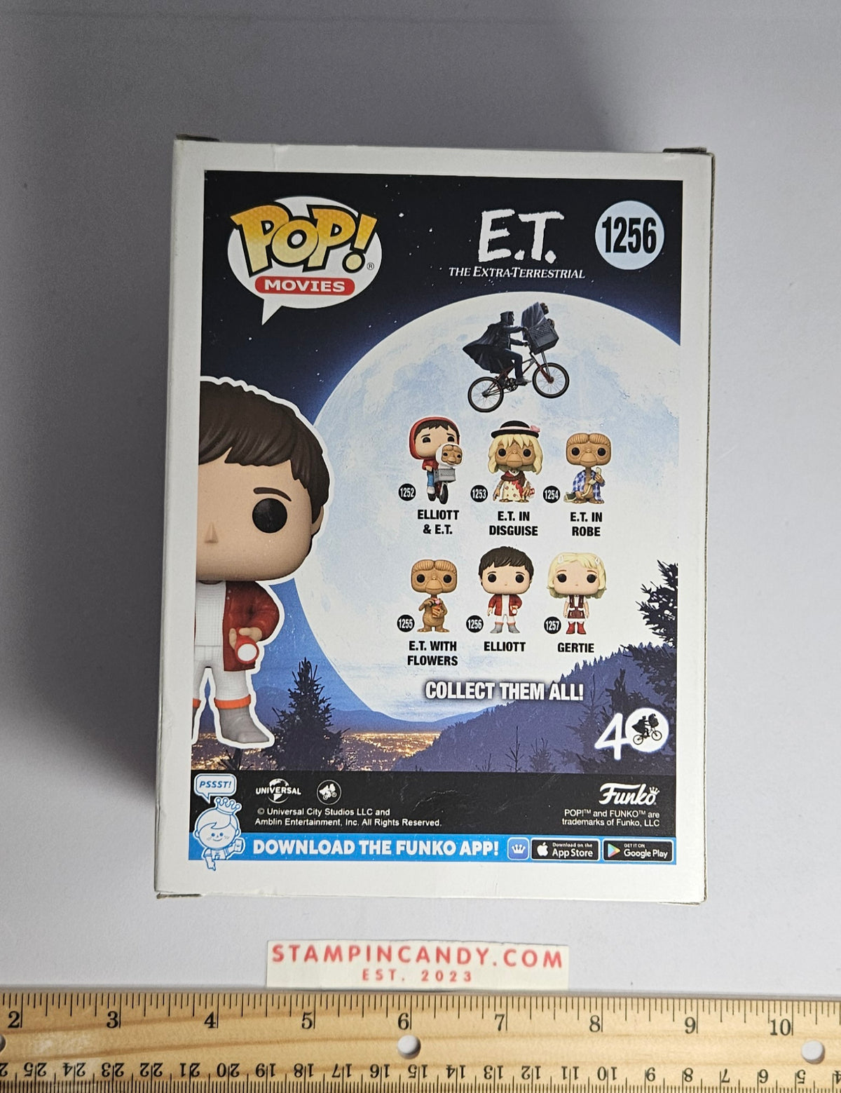 Funko Pop E.T. The Extra-Terrestrial Elliott Vinyl Figure 1256