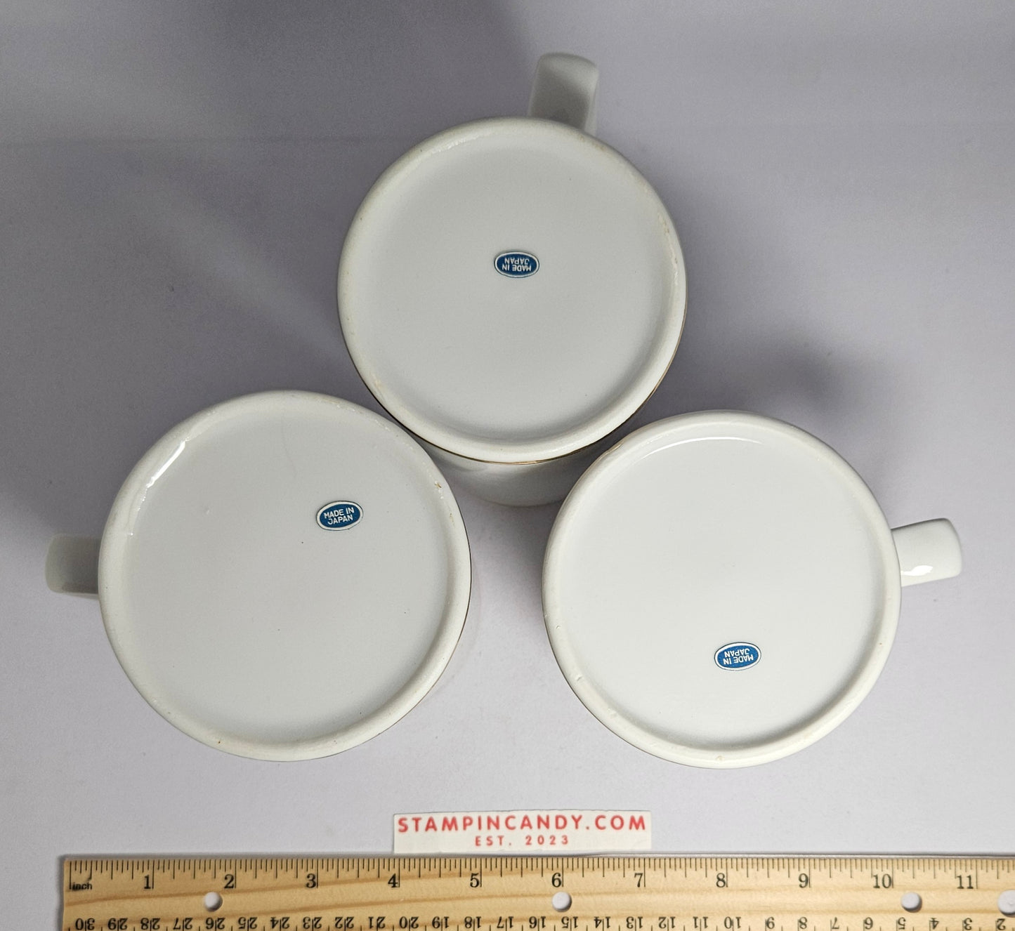 Norman Rockwell - Long John Silvers - 3x Mugs "Looking Out To Sea", "Braving The Storm" and "River Pilot"