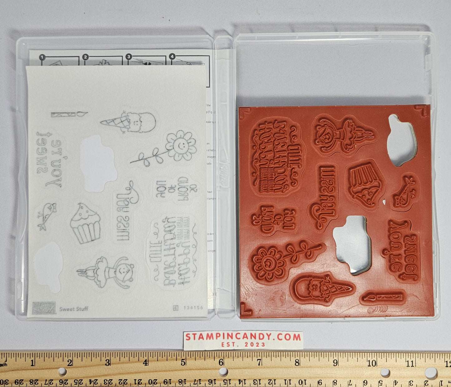 Stampin Up - Sweet Stuff *Missing 2 Stamps*