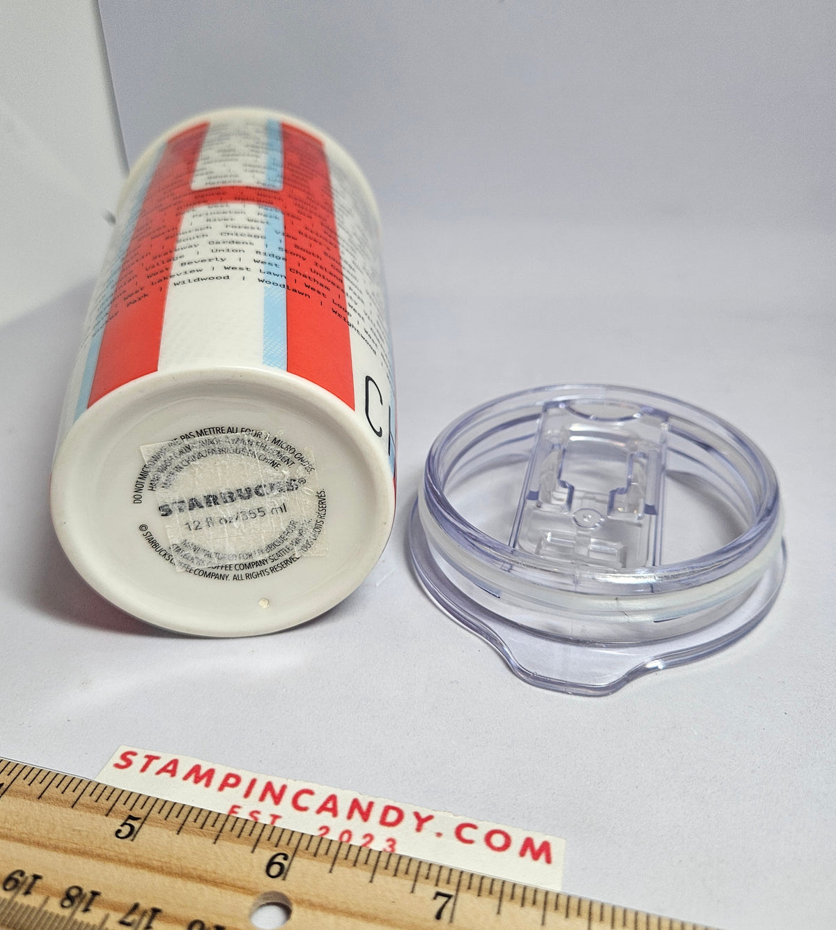 Starbucks - Chicago Double-Walled Ceramic 12 oz Tumbler