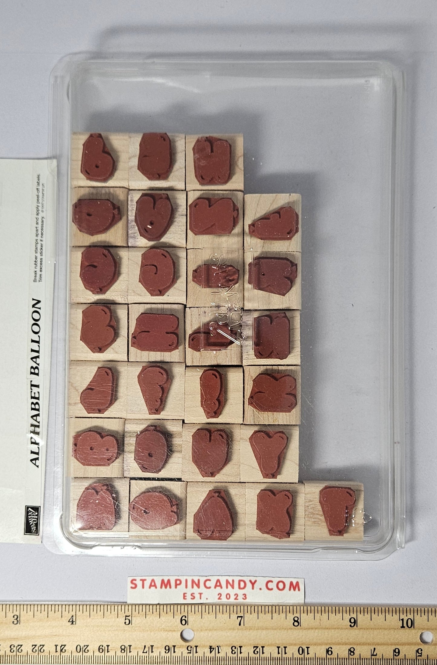 Stampin Up - Alphabet Balloon