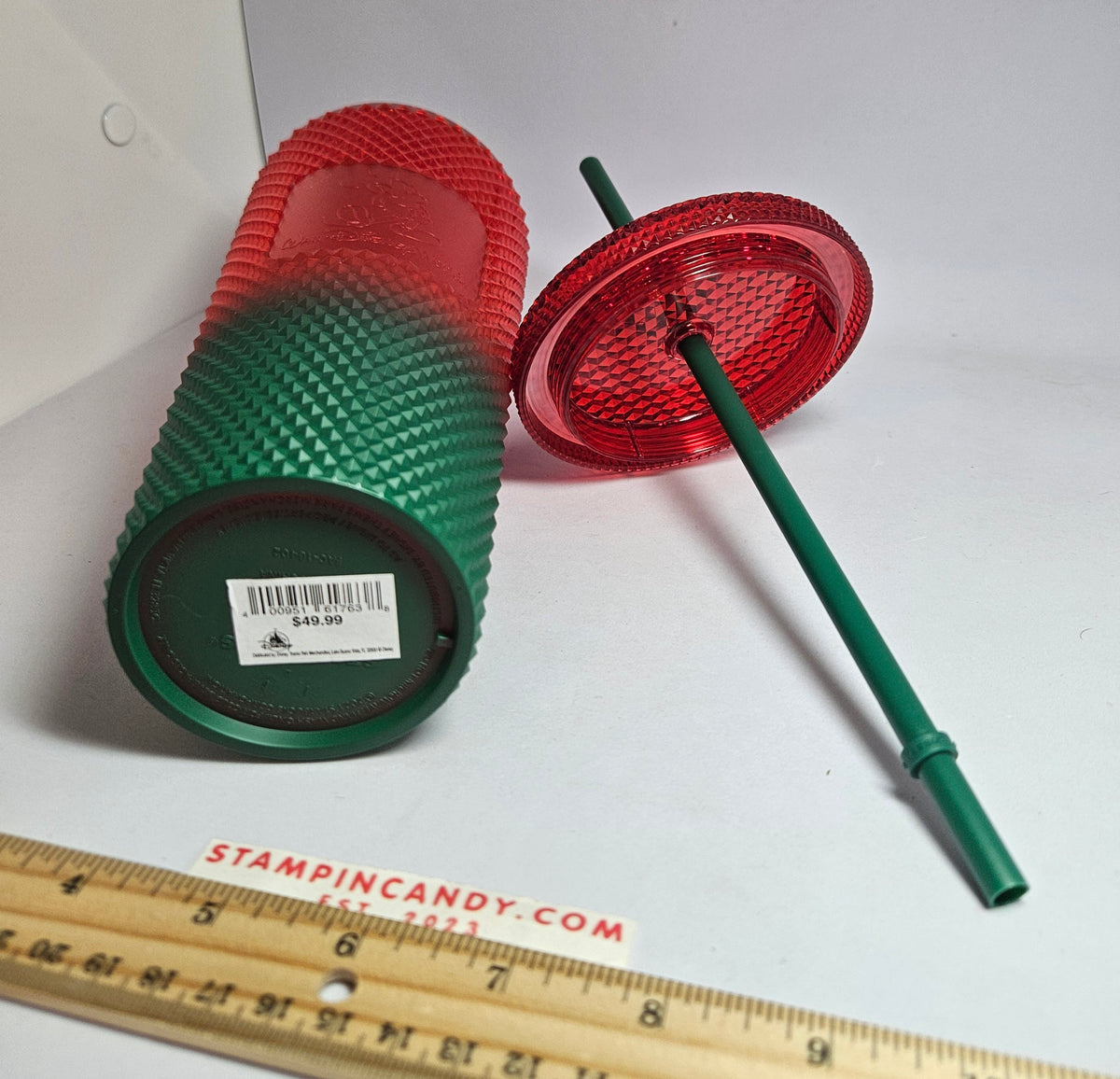 Starbucks/Disney 2021 - 24 oz Studded Holiday/Christmas Mickey Mouse Tumbler