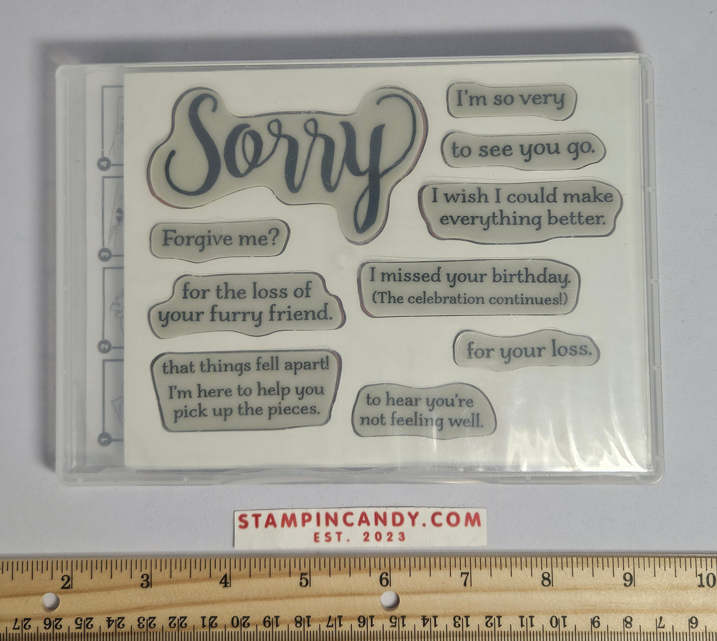 Stampin Up - Sorry for Everything