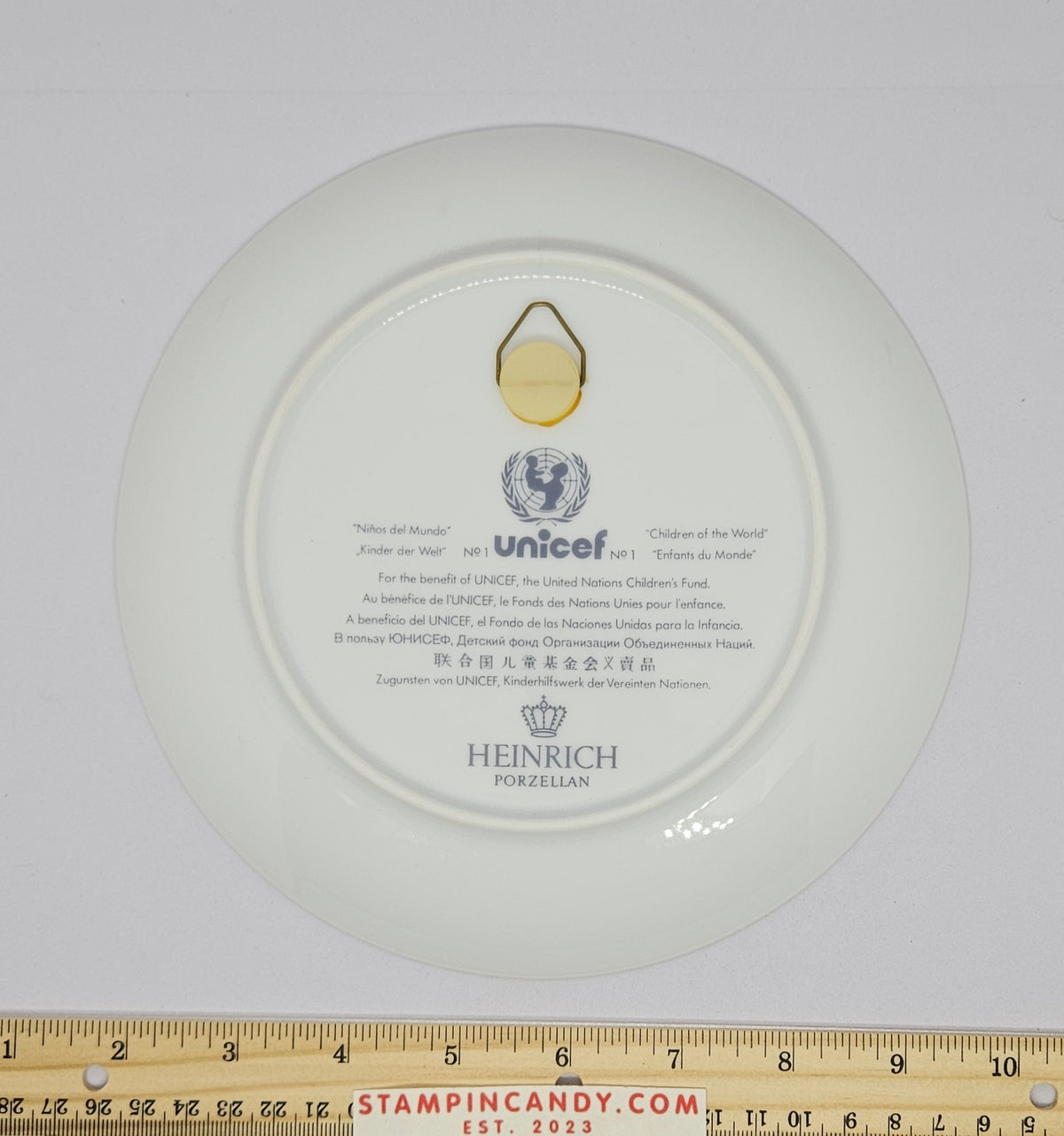 Heinrich Porzellan German Plate