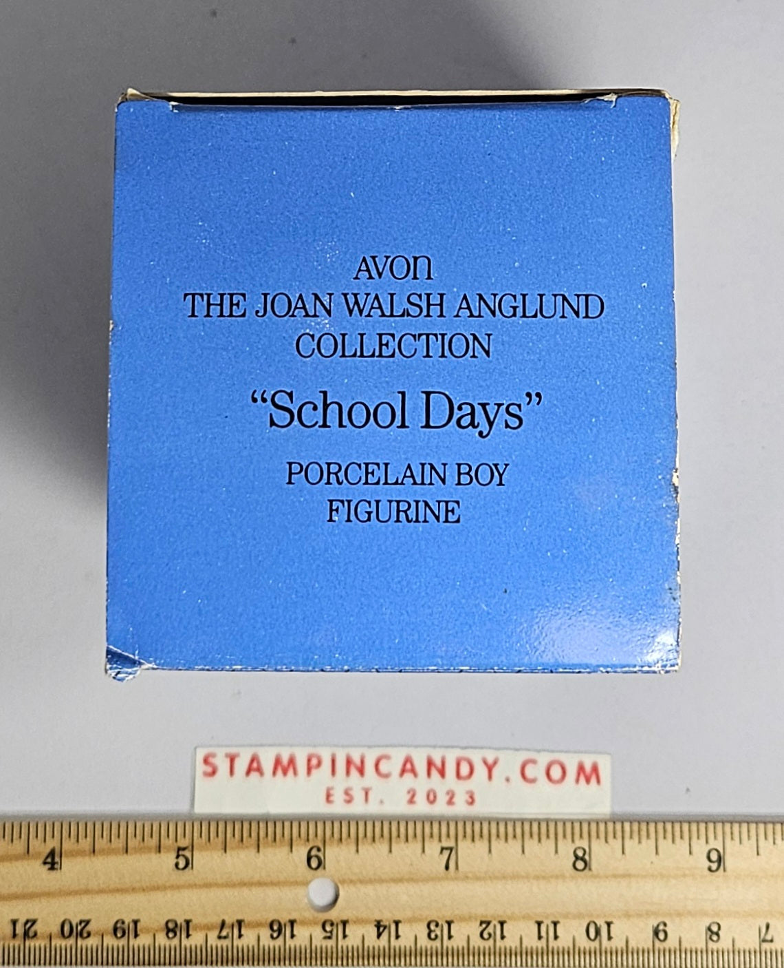 Avon - The Joan Walsh Anglund Collection - "School Days" Porcelain Boy Figurine