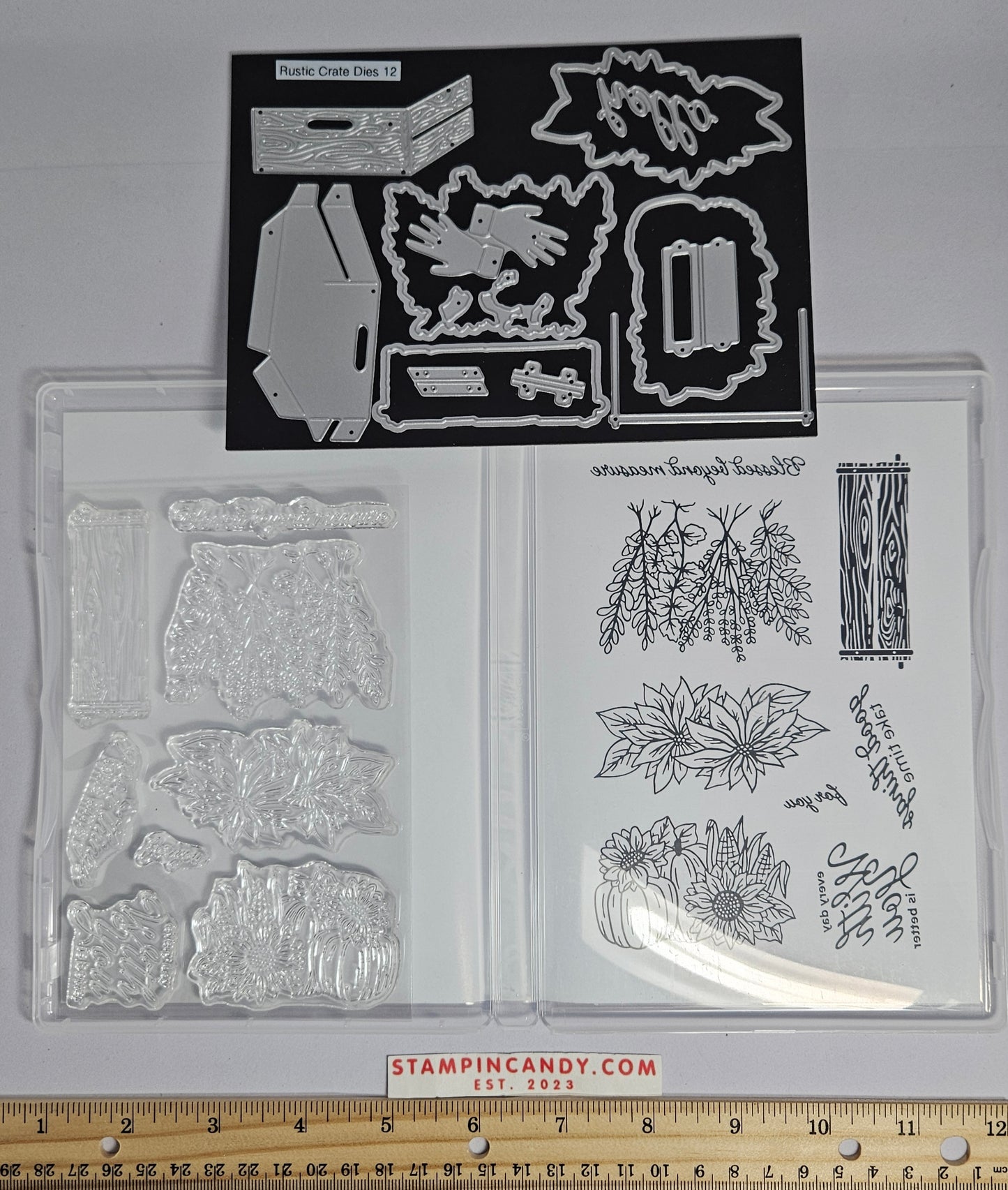 Stampin Up - Rustic Crate with Dies