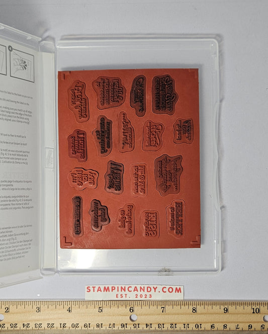 Stampin Up - Petite Pairs