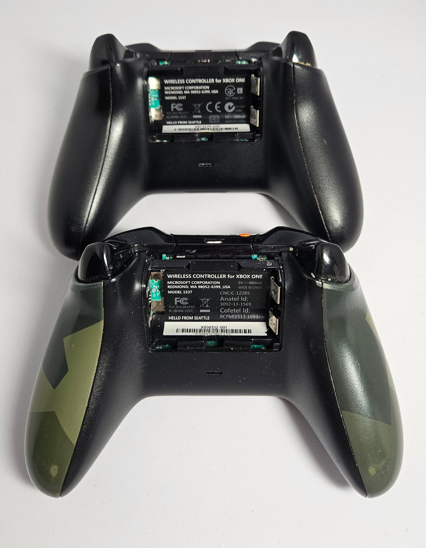 XBox One Wireless Controllers - Model 1537 - For Parts Only!