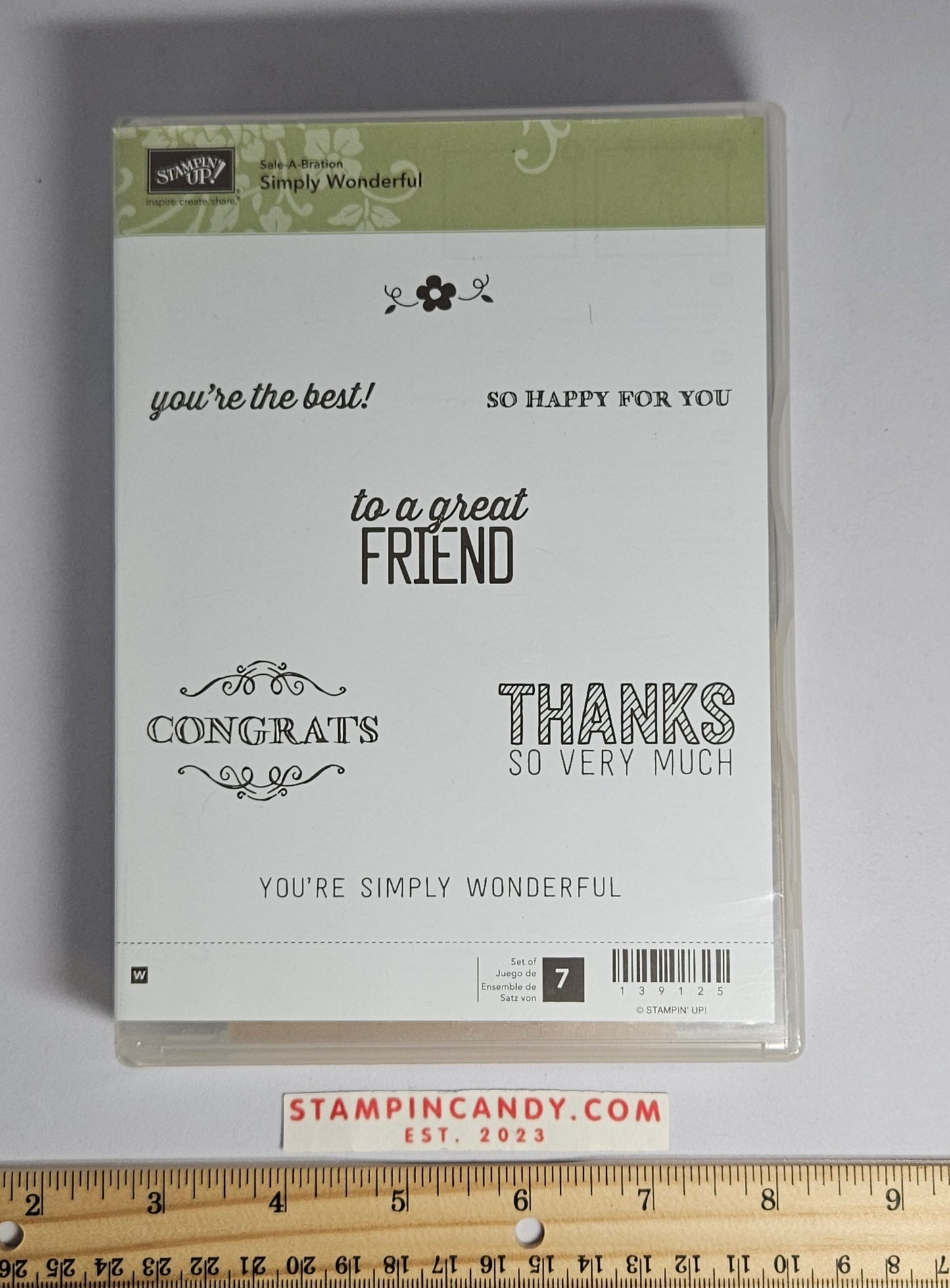 Stampin Up - Simply Wonderful