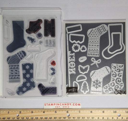 Stampin Up - Hang Your Stocking w/ Christmas Stockings Dies