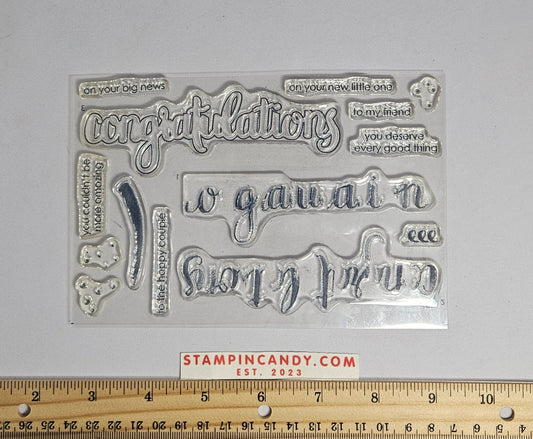 Stampin Up - Amazing Congratulations
