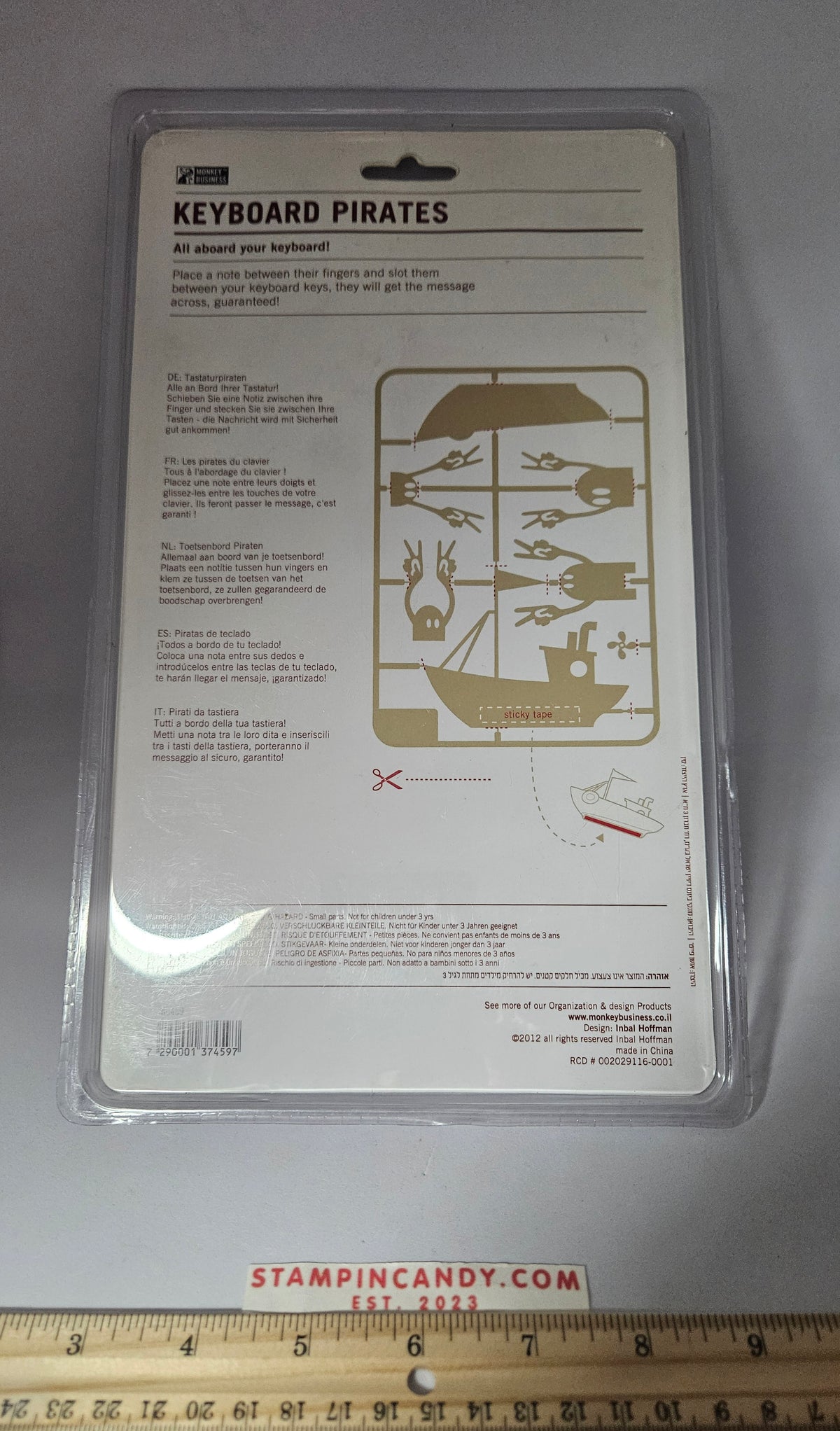 Keyboard Pirates Note Holders - All aboard your keyboard!