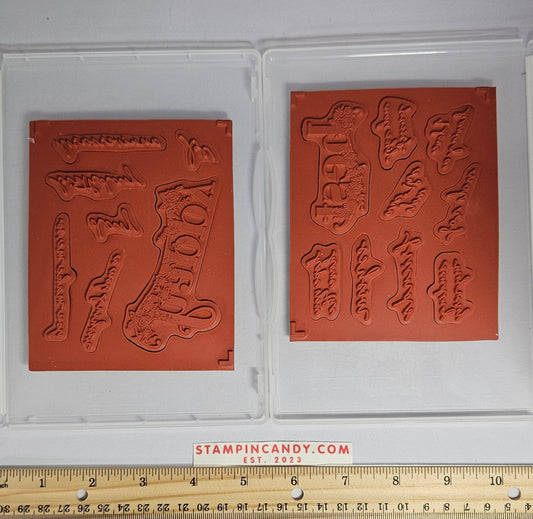 Stampin Up - Happy Wishes (Sets 1 and 2 of 2)