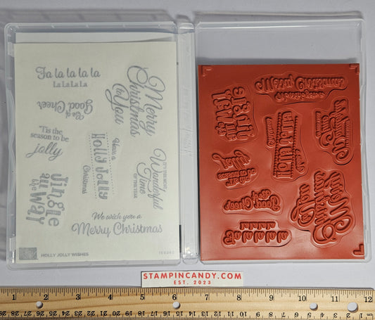 Stampin Up - Holly Jolly Wishes