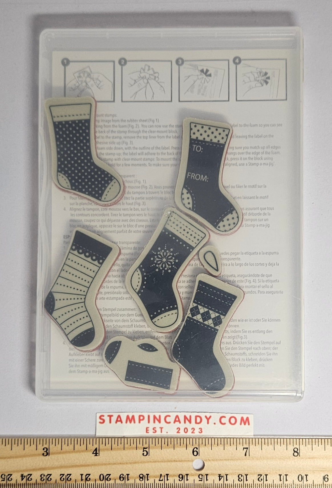 Stampin Up - Stitched Stockings