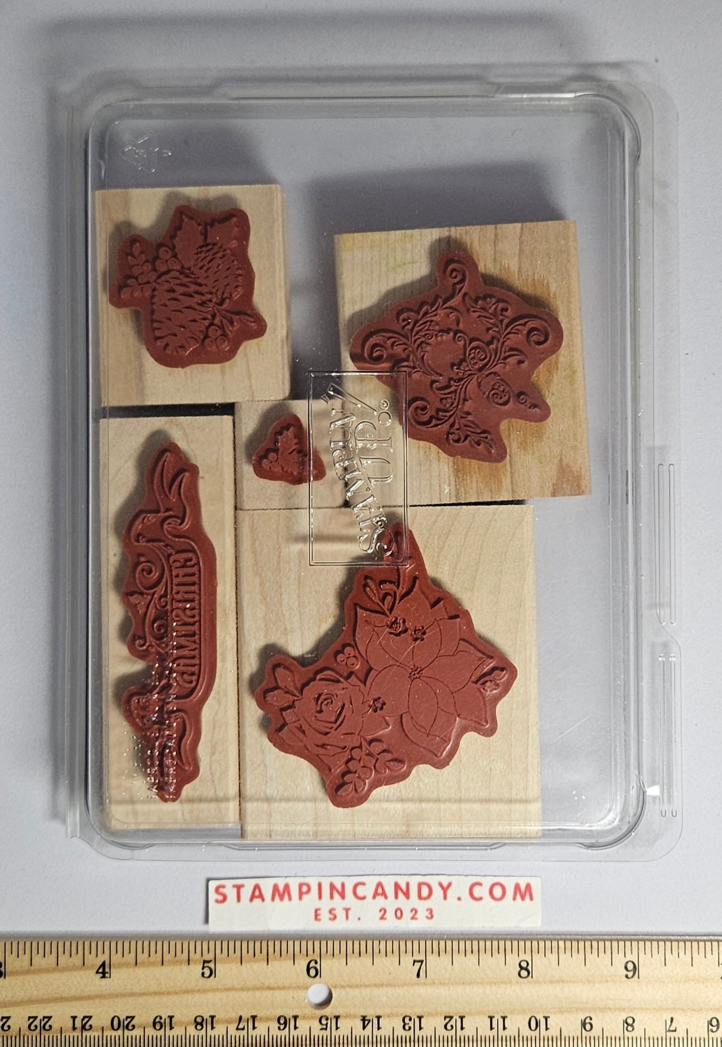 Stampin Up - Pines & Poinsettias