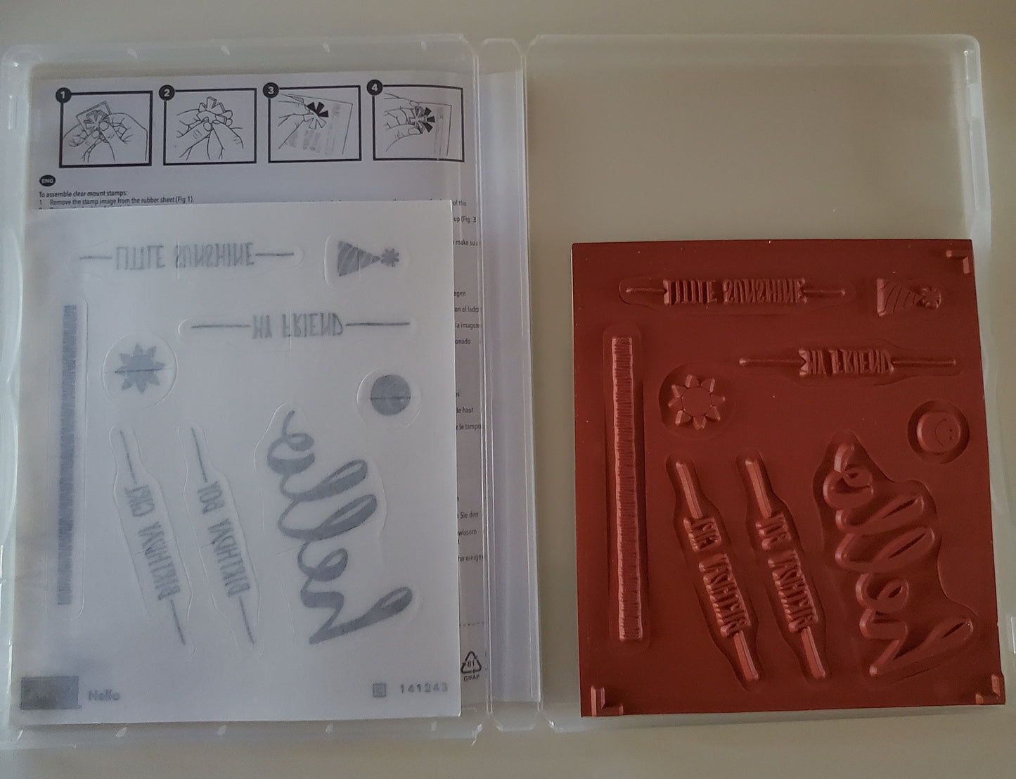 Stampin' UP! "Hello" Stamp Set