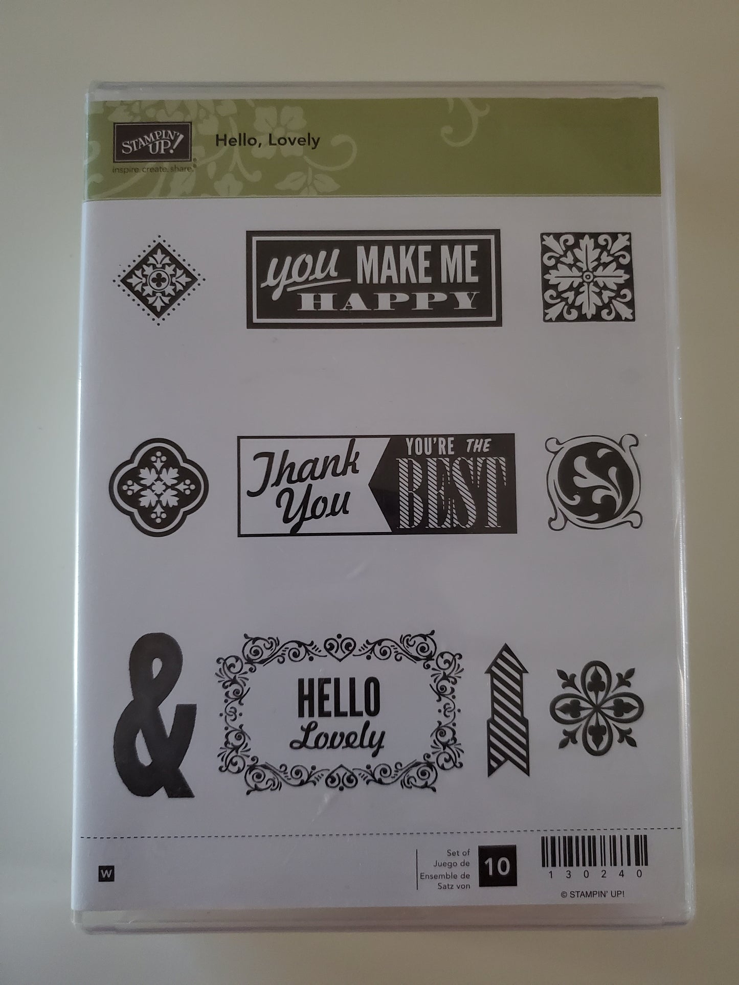 Stampin' UP! "Hello, Lovely" Stamp Set