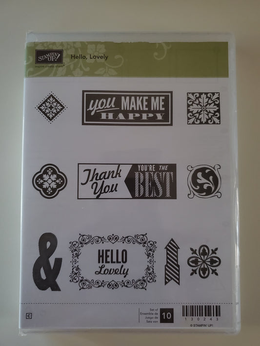 Stampin' UP! "Hello, Lovely" Stamp Set