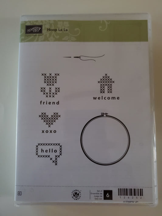 Stampin' UP! "Hoop La La" Stamp Set