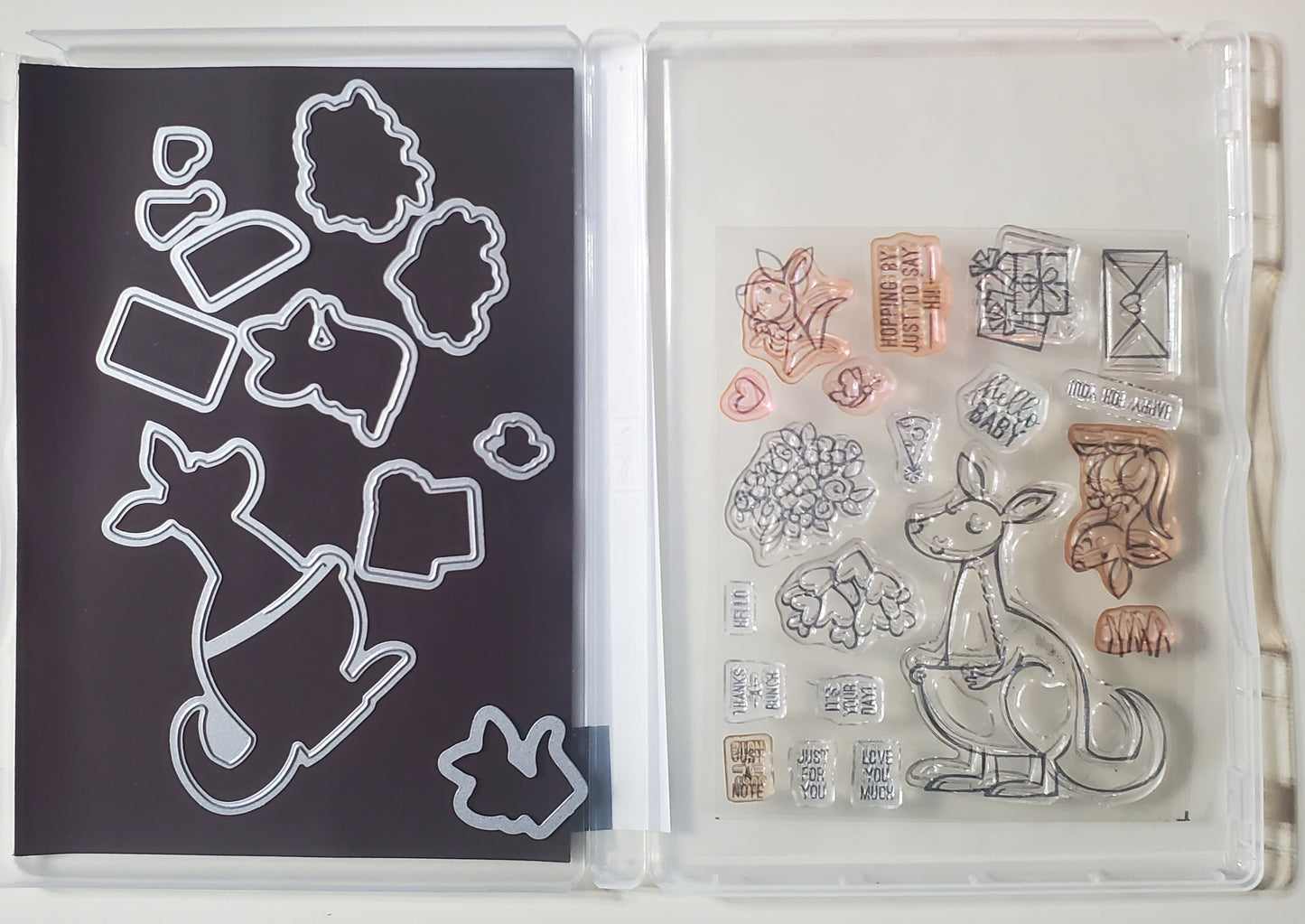 Stampin' UP! "Kangaroo & Company" Stamp Set with "Kangaroo" Dies