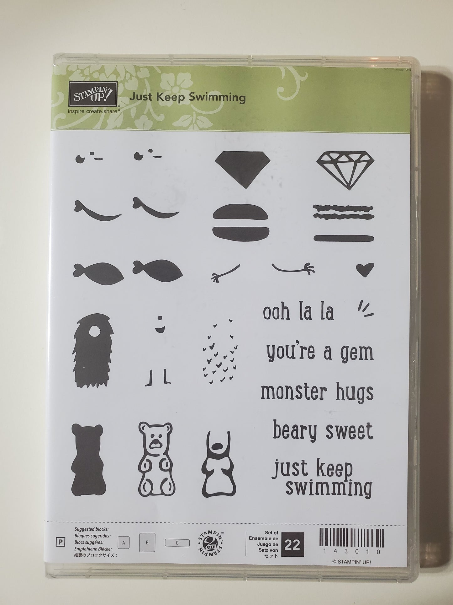 Stampin' UP! "Just Keep Swimming" Stamp Set