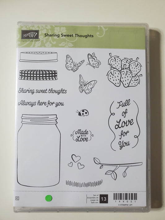 Stampin' UP! "Sharing Sweet Thoughts" Stamp Set