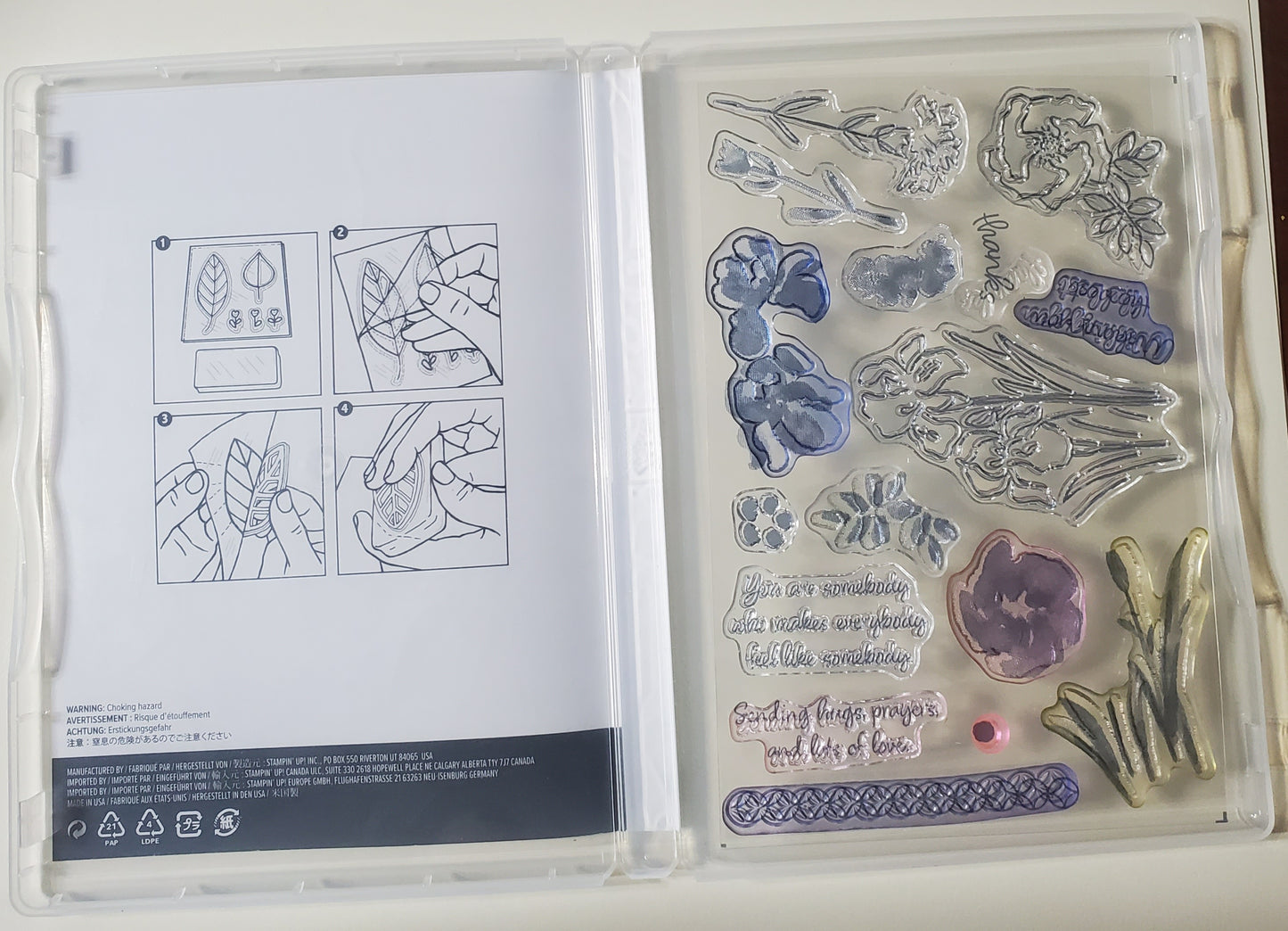 Stampin' UP! "Inspiring Iris" Stamp Set