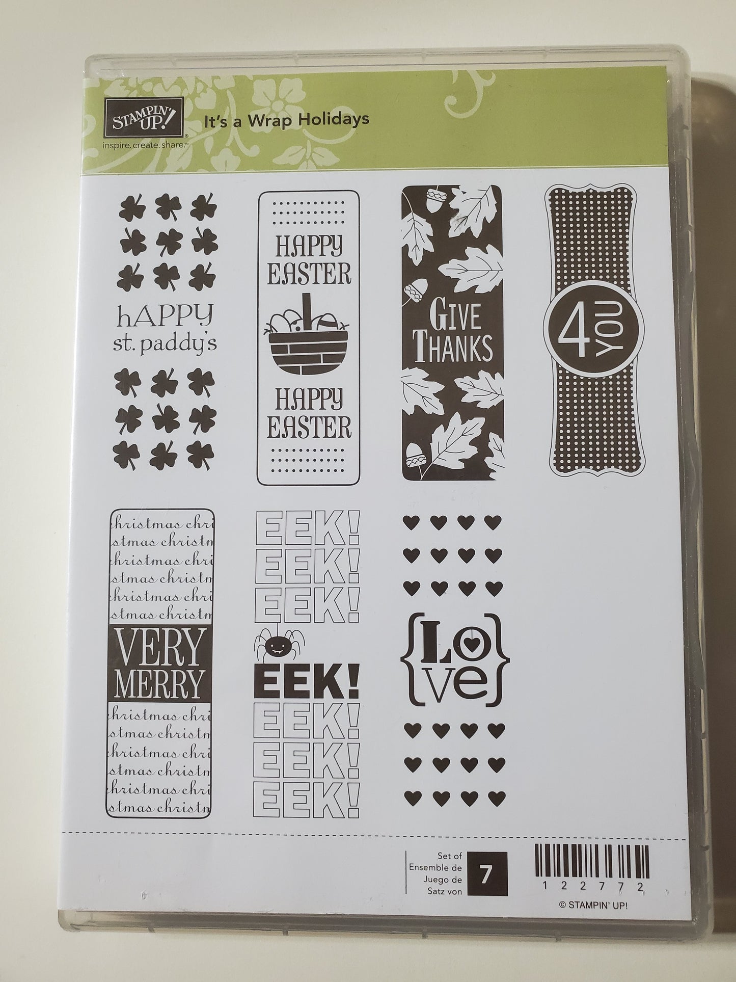 Stampin' UP! "It's a Wrap Holidays" Stamp Set