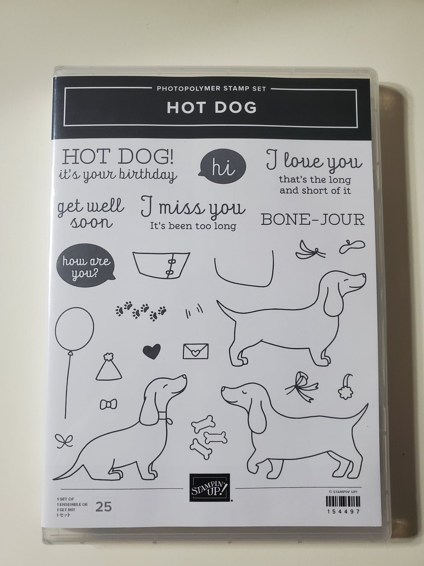 Stampin' UP! "Hot Dog" Stamp Set