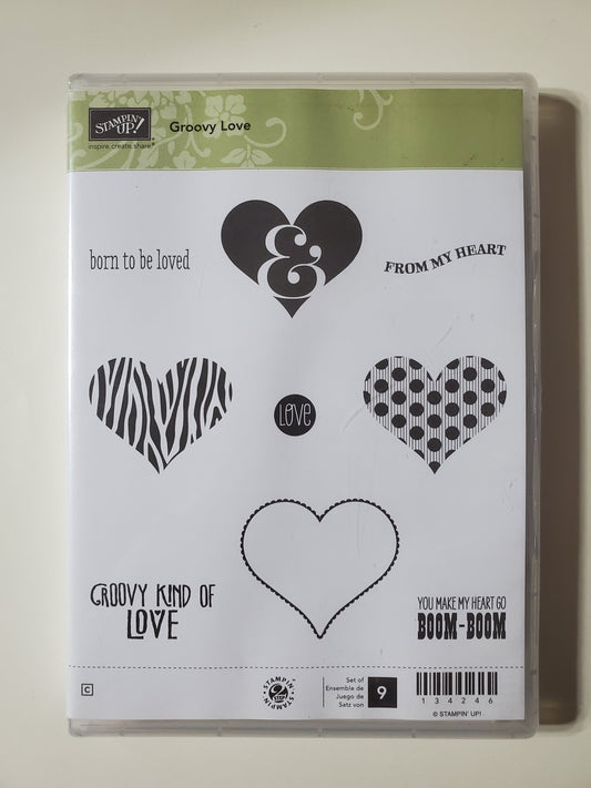 Stampin' UP! "Groovy Love" Stamp Set