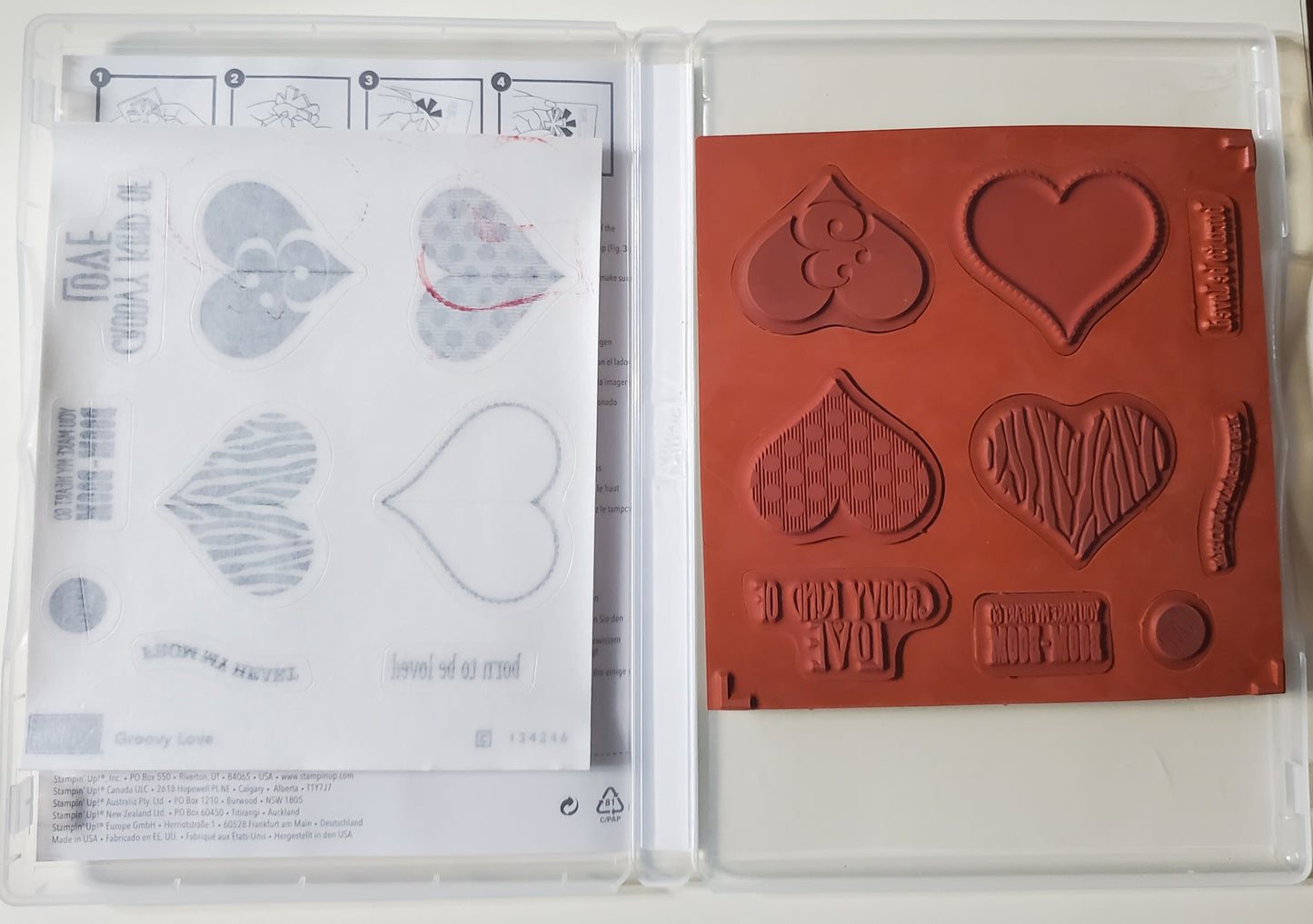 Stampin' UP! "Groovy Love" Stamp Set