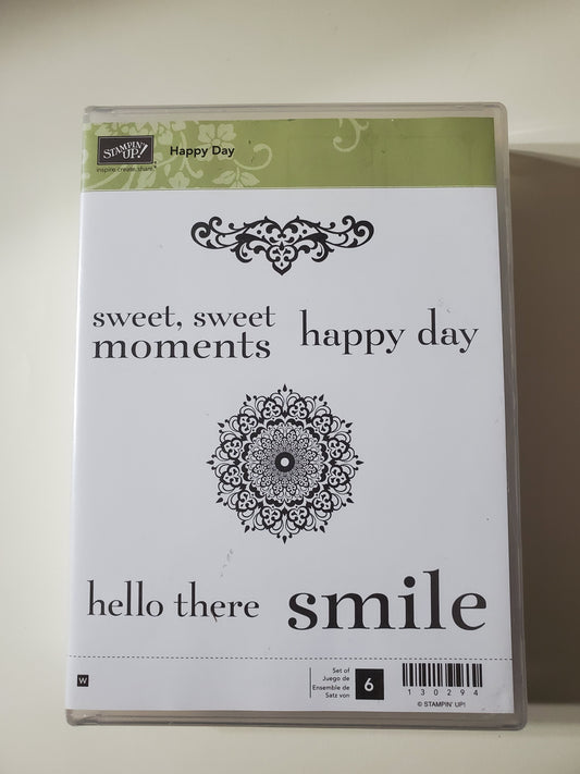 Stampin' UP! "Happy Day" Stamp Set