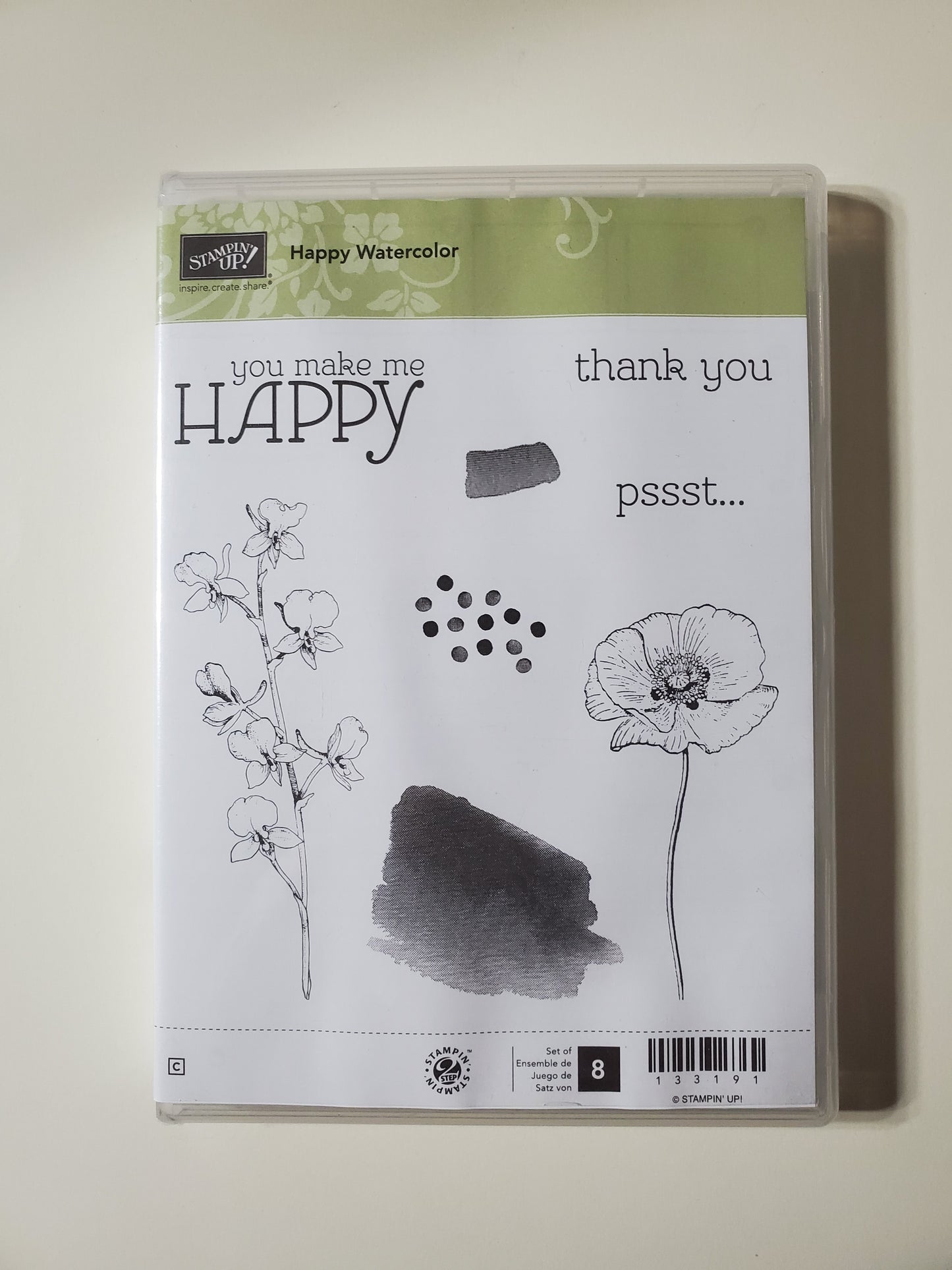 Stampin' UP! "Happy Watercolor" Stamp Set