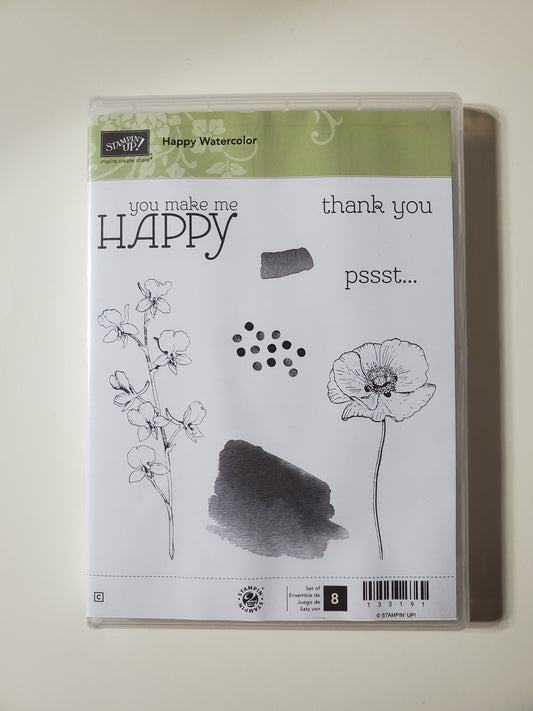 Stampin' UP! "Happy Watercolor" Stamp Set