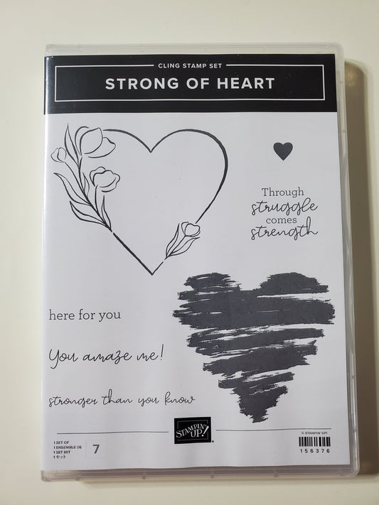 Stampin' UP! "Strong of Heart" Stamp Set