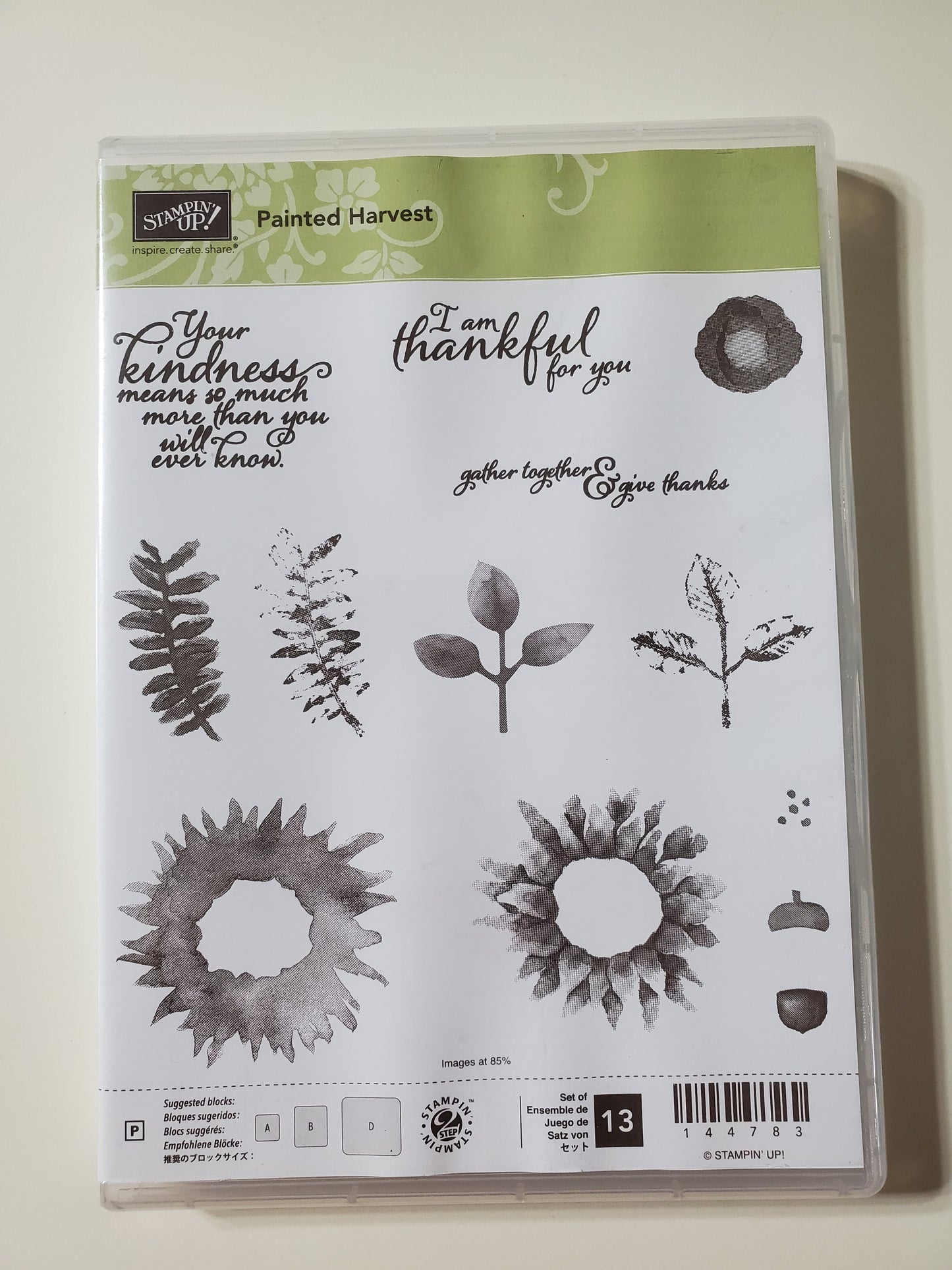 Stampin' UP! "Painted Harvest" Stamp Set