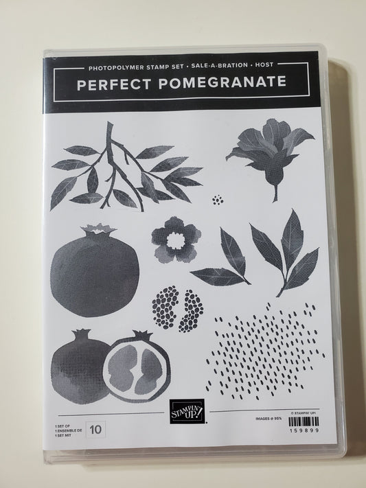 Stampin' UP! "Perfect Pomegranate" Stamp Set