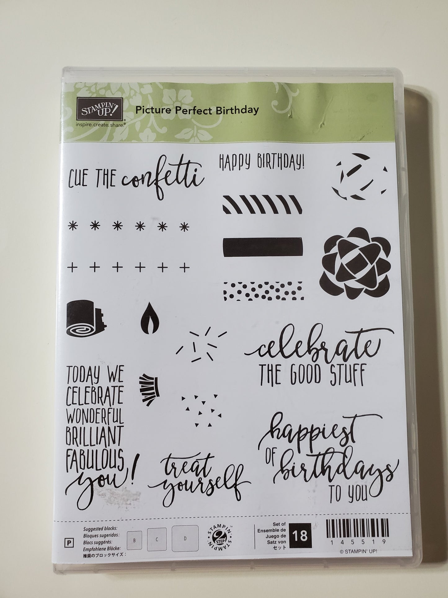 Stampin' UP! "Picture Perfect Birthday" Stamp Set