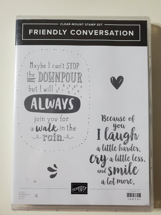 Stampin' UP! "Friendly Conversation" Stamp Set