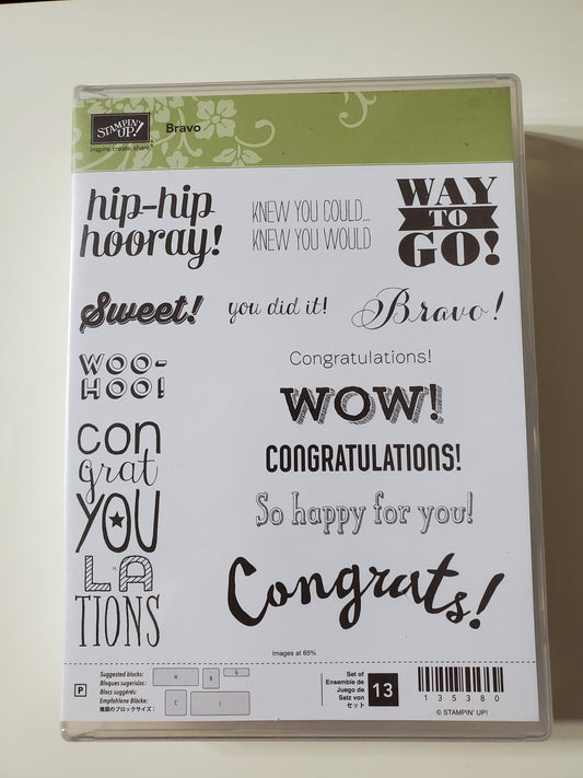 Stampin' UP! "Bravo" Stamp Set