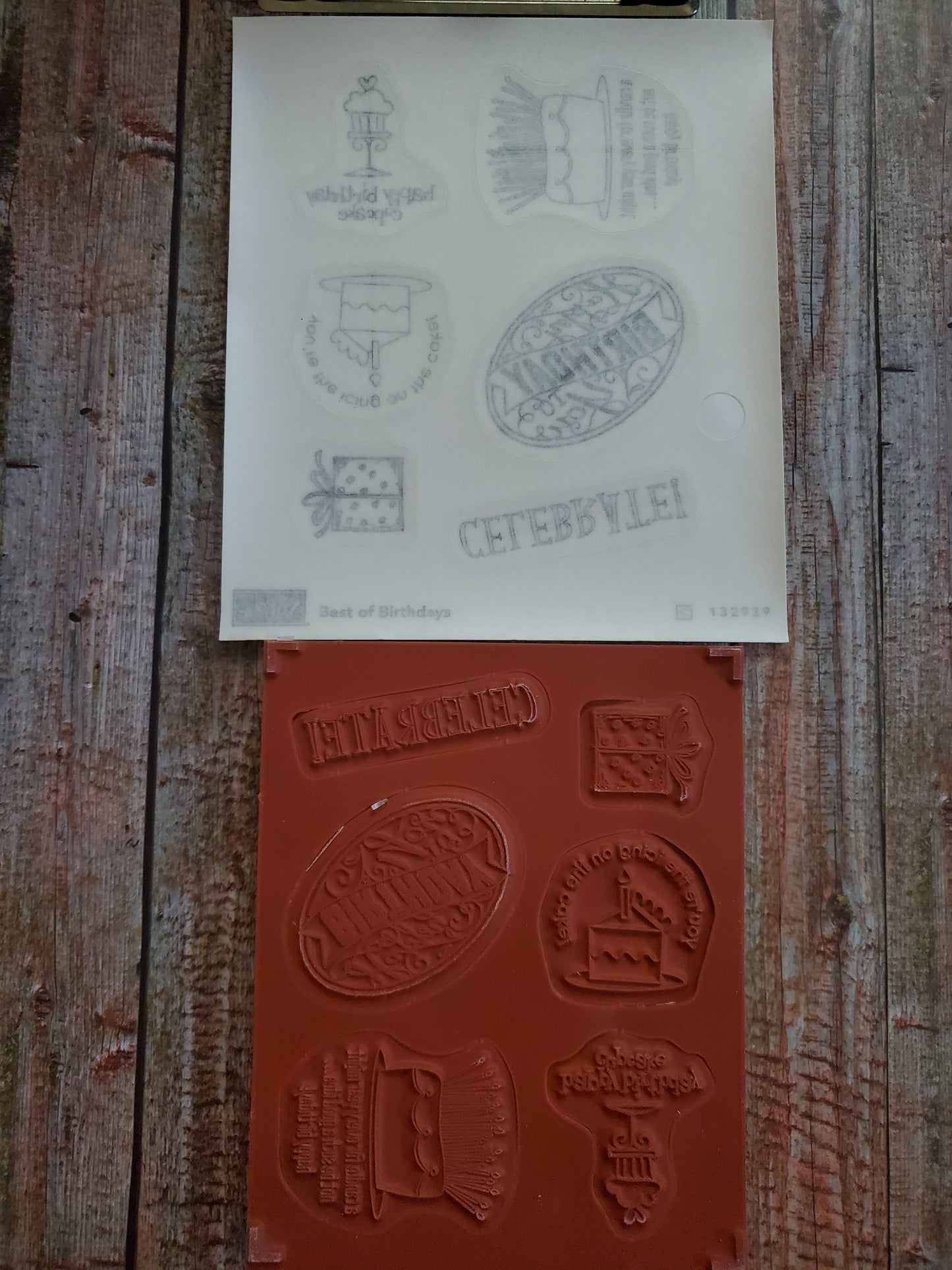 Stampin' UP! "Best of Birthdays" Stamp Set