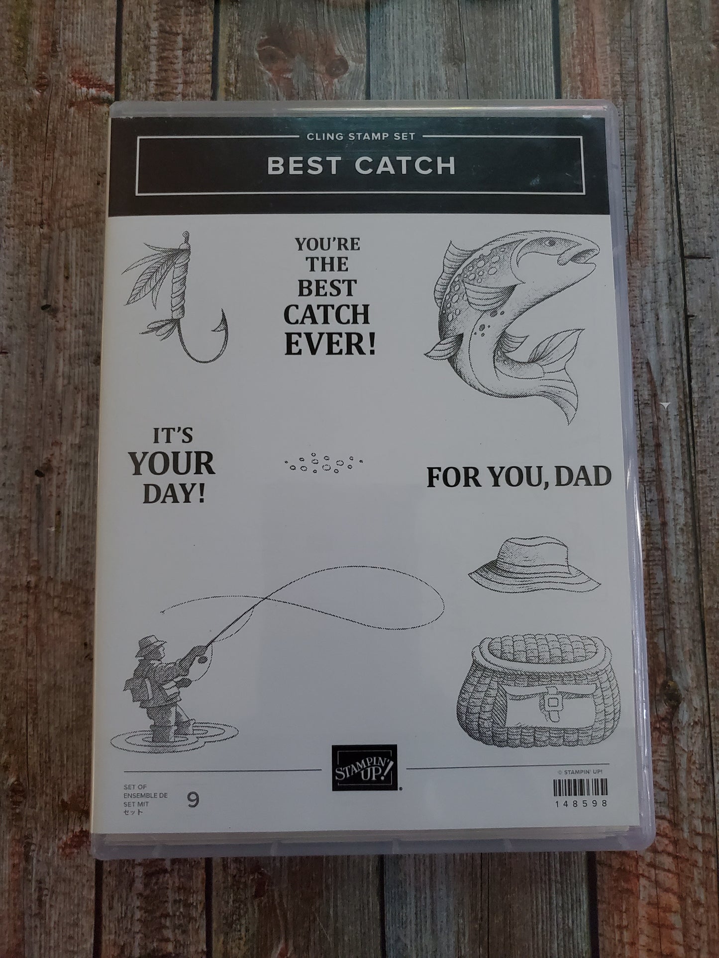 Stampin' UP! "Best Catch" Stamp Set